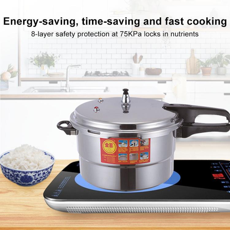 Household Aluminum Pressure Cooker Electric Pressure Cooker Suitable for Gas Stove, Type:18cm Single Use Bottom by buy2fix