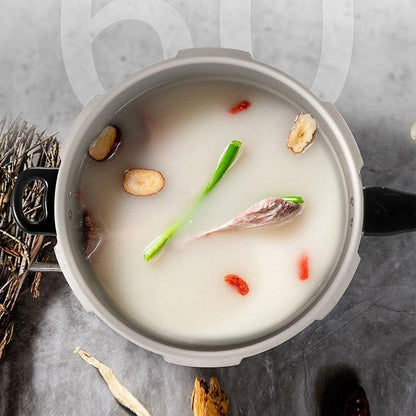 Household Aluminum Pressure Cooker Electric Pressure Cooker Suitable for Gas Stove, Type:18cm Single Use Bottom by buy2fix