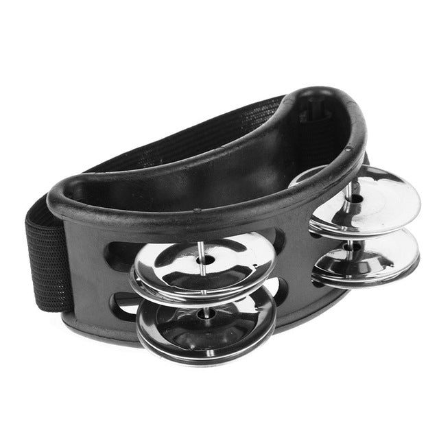 Aluminum Percussion Cajon Foot Bell, Size: 10 x 8 x 4cm(Black) - Percussion Accessories by buy2fix | Online Shopping UK | buy2fix