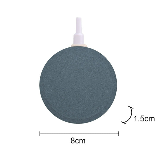 2 PCS 8cm Bubble Tray Aquarium Oxygen Bubble Stone Gas Plate Oxygenation Head Sand Table Oxygen Disk Gas Stone - Air Pumps by buy2fix | Online Shopping UK | buy2fix