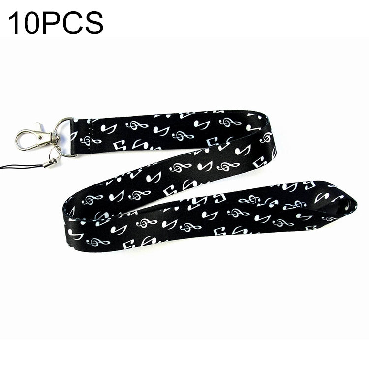 10 PCS Neck Lanyard for Label / ID / Badge / Mobile Phones, Size: 50 x 2cm, Style:Note - Lanyards & Wrist Straps by buy2fix | Online Shopping UK | buy2fix