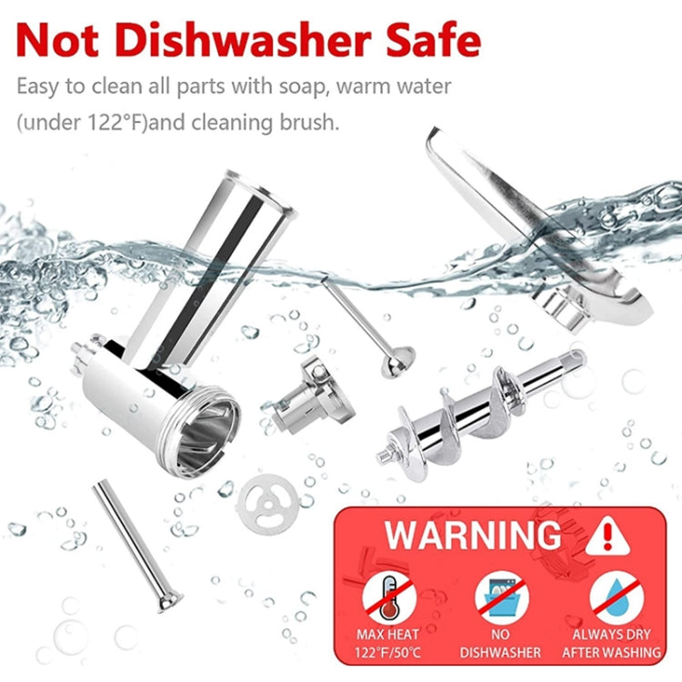 For KitchenAid Home Meat Grinders Making Accessories Tool Set(KA Meat Grinder Pass) - Food Disposer Parts by buy2fix | Online Shopping UK | buy2fix