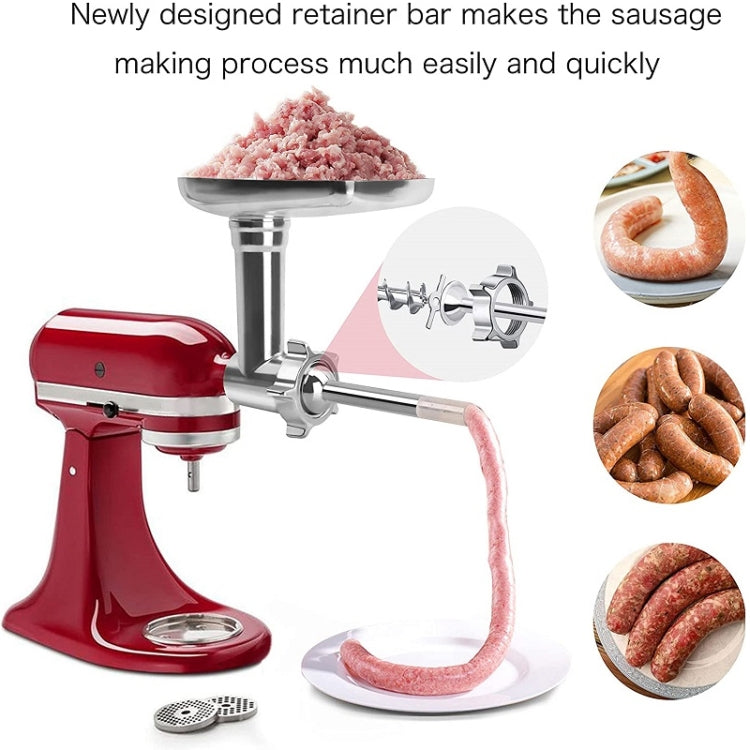 For KitchenAid Home Meat Grinders Making Accessories Tool Set(KA Meat Grinder Pass) - Food Disposer Parts by buy2fix | Online Shopping UK | buy2fix