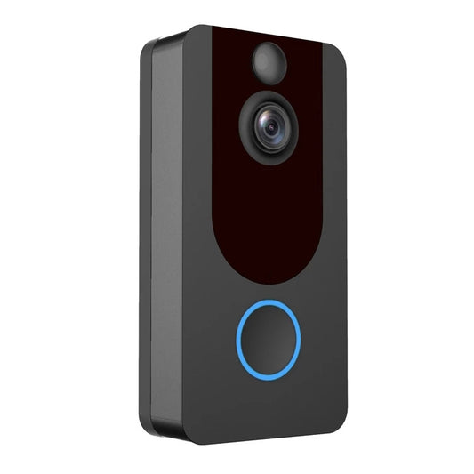 V7 Standard Edition 1080P Full HD Weather Resistant WiFi Security Home Monitor Intercom Smart Phone Video Doorbell without Dingdong Machine, Support Two-way Audio, PIR Motion Detection, Night Vision - Video DoorBell by buy2fix | Online Shopping UK | buy2fix
