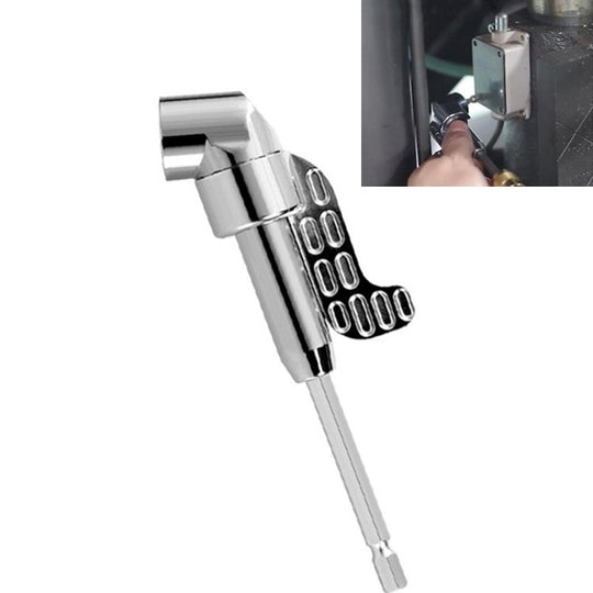 Electric Screwdriver Corner Device Turning Drill Screwdriver Hand Drill 90 Degree Corner Device, Size:140mm