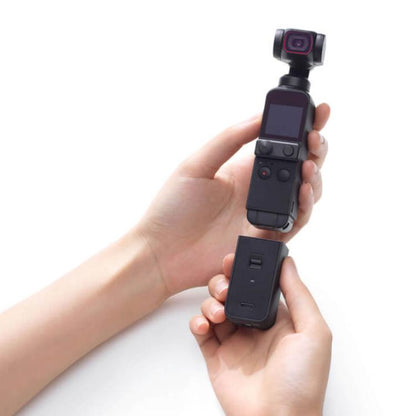 Original Wi-Fi Bluetooth Wireless Microphone Receiver Handle For DJI Pocket 2 by DJI