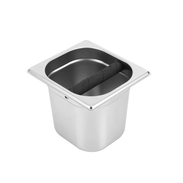 Stainless Steel Coffee Grounds Bucket Coffee Box, Specification:Large - Coffee Machine Parts by buy2fix | Online Shopping UK | buy2fix