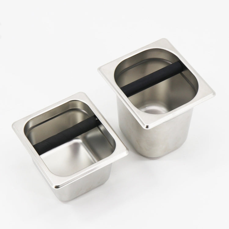 Stainless Steel Coffee Grounds Bucket Coffee Box, Specification:Large - Coffee Machine Parts by buy2fix | Online Shopping UK | buy2fix