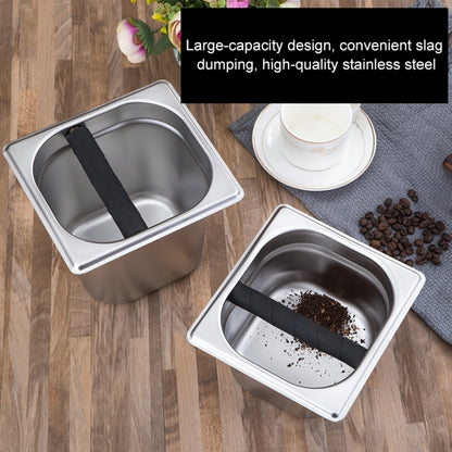 Stainless Steel Coffee Grounds Bucket Coffee Box, Specification:Large - Coffee Machine Parts by buy2fix | Online Shopping UK | buy2fix