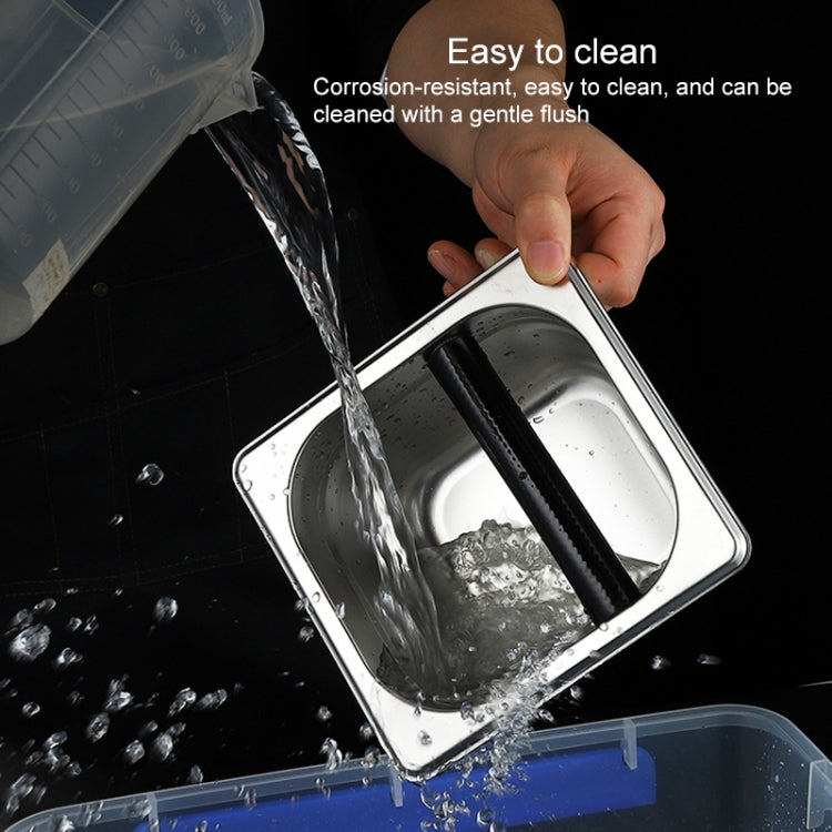 Stainless Steel Coffee Grounds Bucket Coffee Box, Specification:Large - Coffee Machine Parts by buy2fix | Online Shopping UK | buy2fix