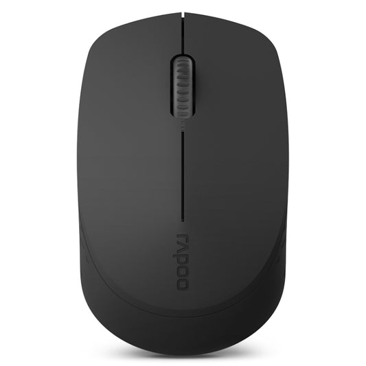 Rapoo M100G 2.4GHz 1300 DPI 3 Buttons Office Mute Home Small Portable Wireless Bluetooth Mouse(Dark Gray) - Wireless Mice by Rapoo | Online Shopping UK | buy2fix