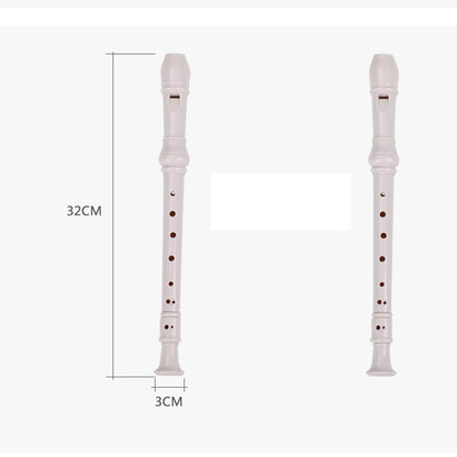 5 PCS SW8 Swan 8-hole Student Children Plastic Clarinet German Treble Flute(Pink) - Wind Instrument Accessories by buy2fix | Online Shopping UK | buy2fix
