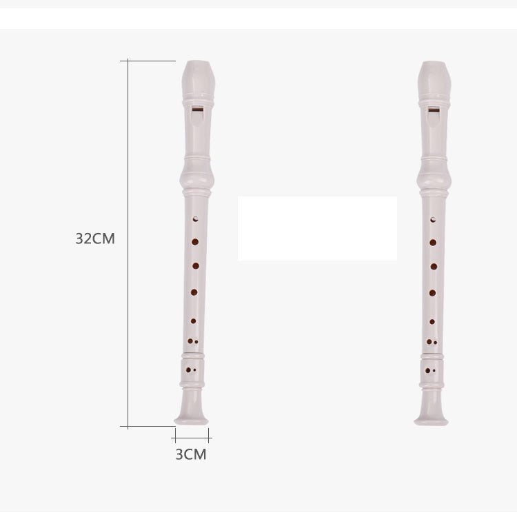 5 PCS SW8 Swan 8-hole Student Children Plastic Clarinet German Treble Flute(Blue) - Wind Instrument Accessories by buy2fix | Online Shopping UK | buy2fix