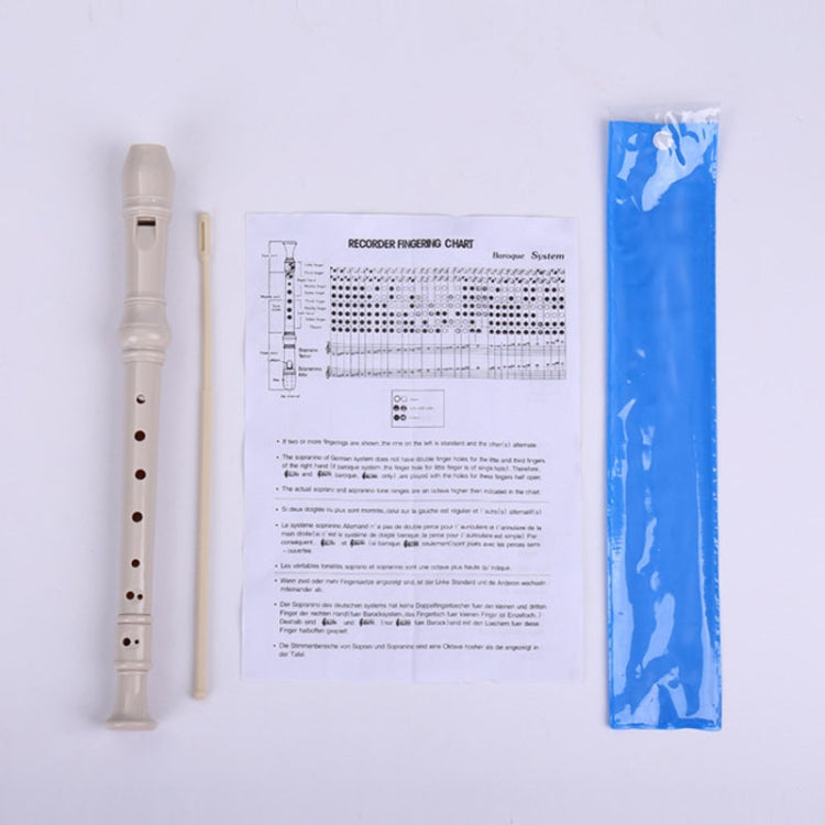 5 PCS SW8 Swan 8-hole Student Children Plastic Clarinet German Treble Flute(Red) - Wind Instrument Accessories by buy2fix | Online Shopping UK | buy2fix
