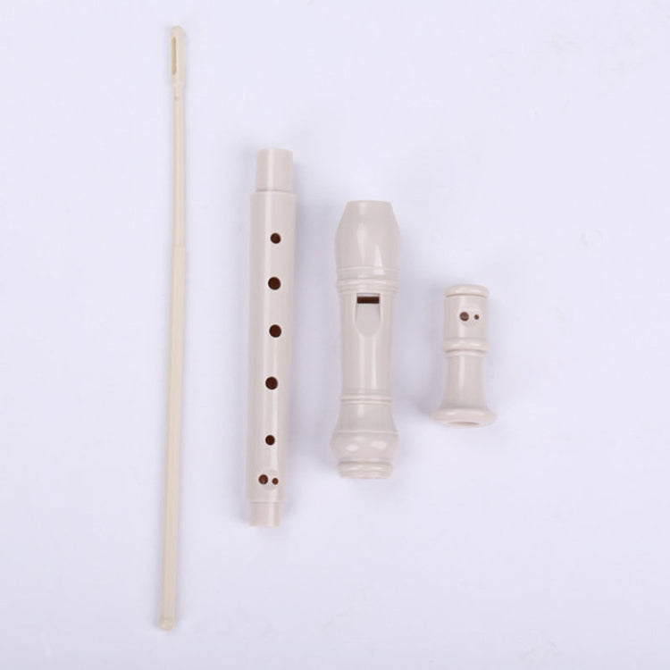 5 PCS SW8 Swan 8-hole Student Children Plastic Clarinet German Treble Flute(White) - Wind Instrument Accessories by buy2fix | Online Shopping UK | buy2fix