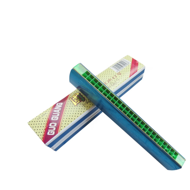24-hole Echo Polyphony Stress Harmonica Instrument(Echo) - Wind Instrument Accessories by buy2fix | Online Shopping UK | buy2fix