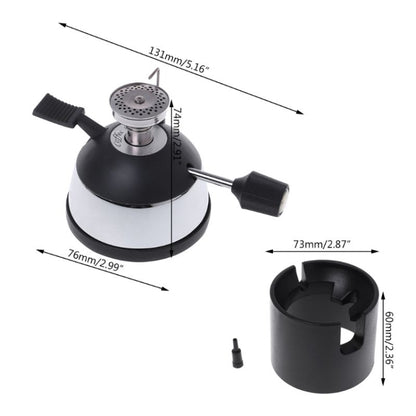 Mini Gas Burner with Ceramic Flame Head Coffee Heater Maker Coffee Stove Siphon Pot - Coffee Machine & Accessories by buy2fix | Online Shopping UK | buy2fix