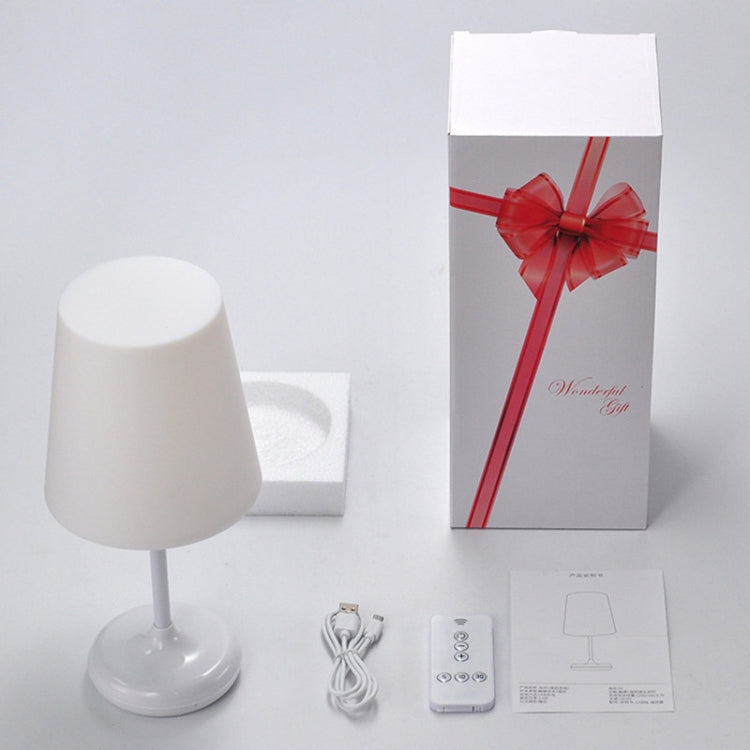 LED Reading Eye Protection Desk Lamp Touch Dimmable USB Charging Table Lamp with Remote Control by buy2fix