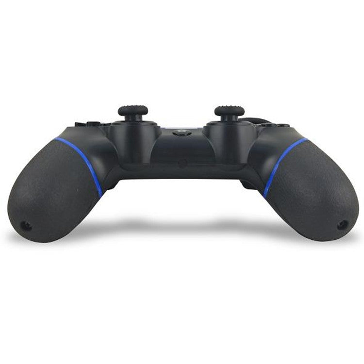 For PS4 Handle Wired Handle Cable Game Controller( Black Red) - Gamepads by buy2fix | Online Shopping UK | buy2fix