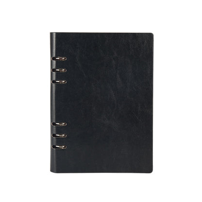 Business Notepad Loose Leaf Replaceable Inner Notebook Thickened Diary Book, Color:A5 Black - Notebooks by buy2fix | Online Shopping UK | buy2fix