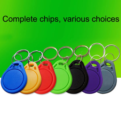 10PCS IC Access Control Card Entree Control M1 Compatibel Fudan Rfid 13.56Mhz Keyfob Sleutelhanger Tag Sleutelhanger(Green) by buy2fix