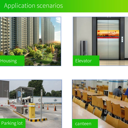 10PCS IC Access Control Card Entree Control M1 Compatibel Fudan Rfid 13.56Mhz Keyfob Sleutelhanger Tag Sleutelhanger(Green) by buy2fix