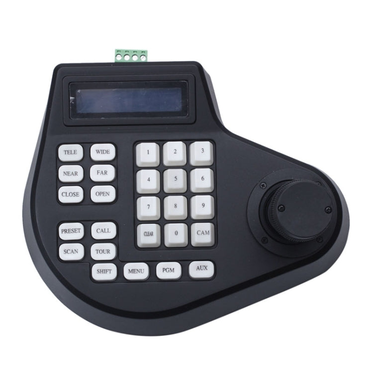 8003H Analog Coaxial Dome Control Keyboard RS485 PTZ, Specification:3 Axis(EU Plug) by buy2fix