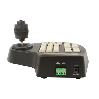 8003H Analog Coaxial Dome Control Keyboard RS485 PTZ, Specification:3 Axis(EU Plug) by buy2fix