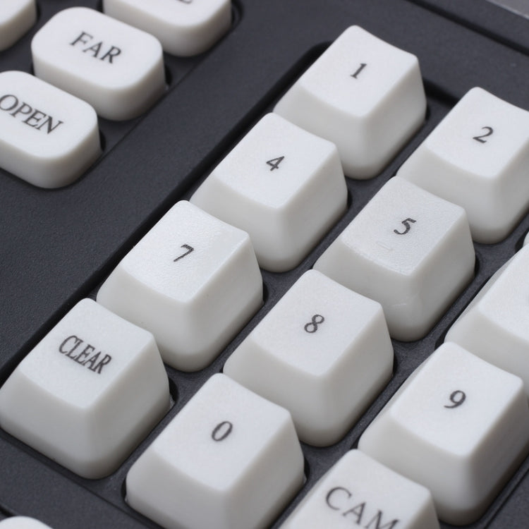 8003H Analog Coaxial Dome Control Keyboard RS485 PTZ, Specification:3 Axis(EU Plug) by buy2fix