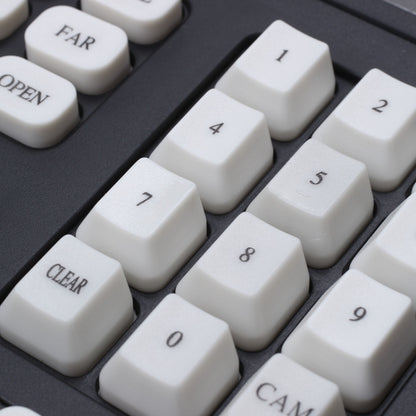 8003H Analog Coaxial Dome Control Keyboard RS485 PTZ, Specification:4 Axis(EU Plug) by buy2fix