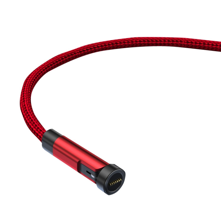 CC57 540 Degrees Rotary Magnetic Fast Charging Data Cable, Cable Length:1m(Red) by buy2fix