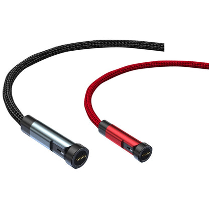 CC57 540 Degrees Rotary Magnetic Fast Charging Data Cable, Cable Length:2m(Black) by buy2fix