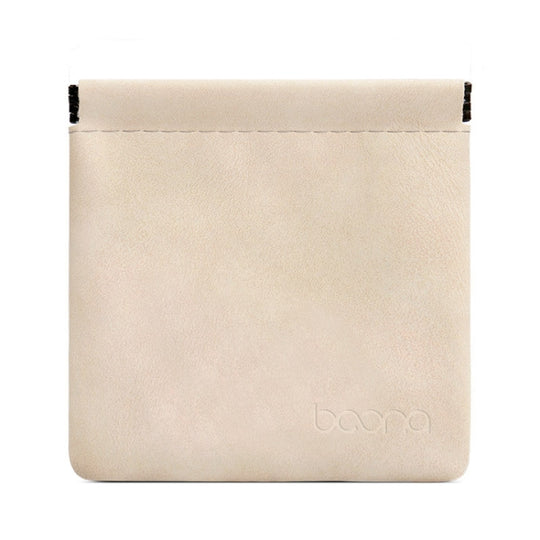 2 PCS Baona Earphone Data Cable Storage Bag Mini Portable U Disk Earphone Bag, Size:Large(Khaki)