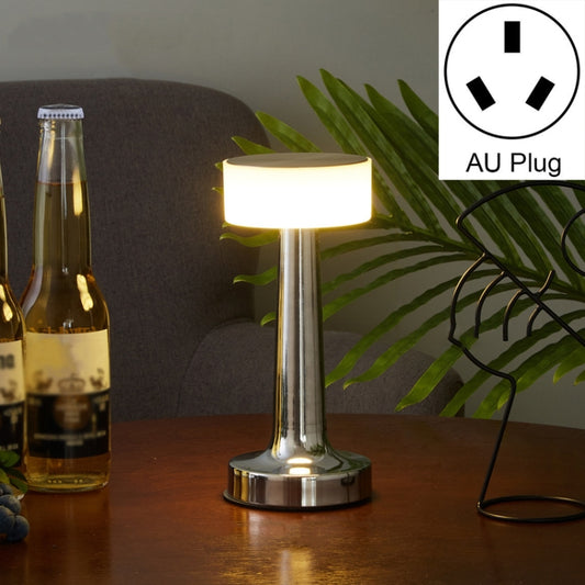 HT-TD1W124 LED Charging Bar Atmosphere Decoration Light, Plug Type:AU Plug(Chrome) by buy2fix