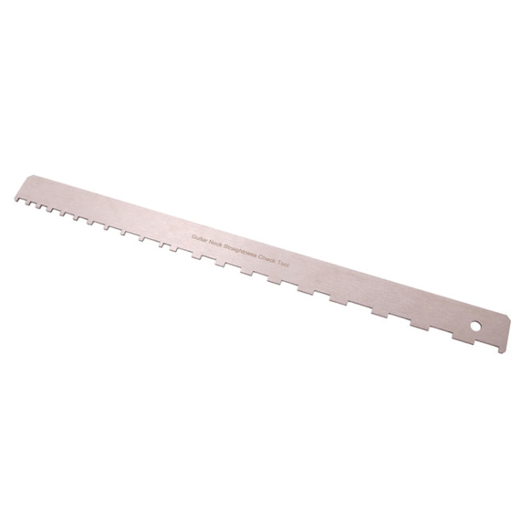 GNR2 Stainless Steel Measurement Bass Guitar Neck Ruler, Style:Single Teeth - String Instrument Accessories by buy2fix | Online Shopping UK | buy2fix