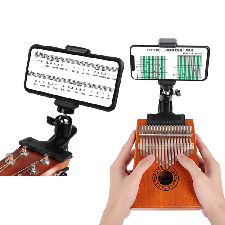 GS07 Live Video Thumbnail Phone Guitar Stand, Style:Guitar - String Instrument Accessories by buy2fix | Online Shopping UK | buy2fix
