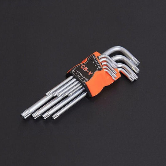 Allen Wrench Set Screwdriver Plum Blossom Multi-function Combination Tool, Style:Mito (Medium Long)