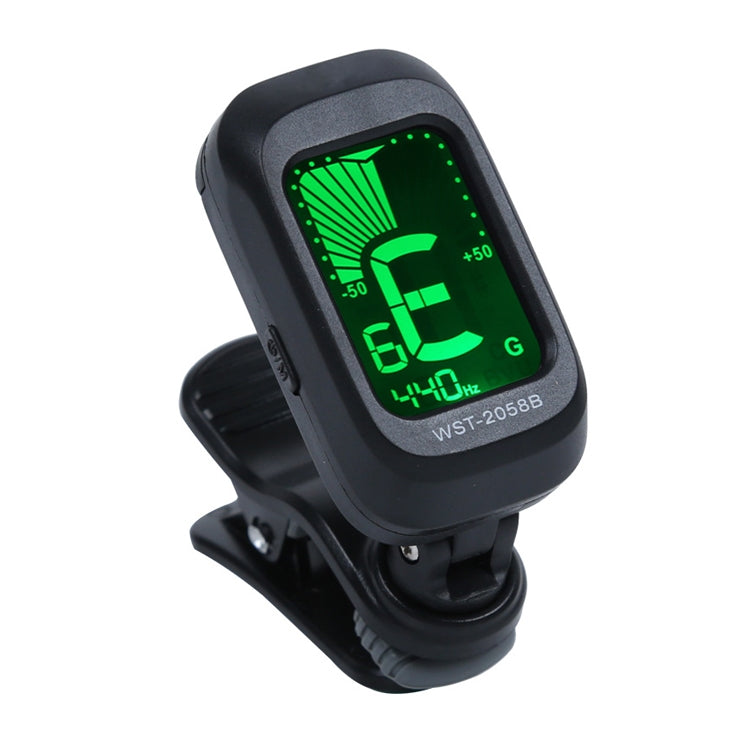 Little Angel WST-2058B Guitar Capo Electronic Tuner, Size:5×3.7×2.7cm(Black) - Guitar Tuner Accessories by buy2fix | Online Shopping UK | buy2fix