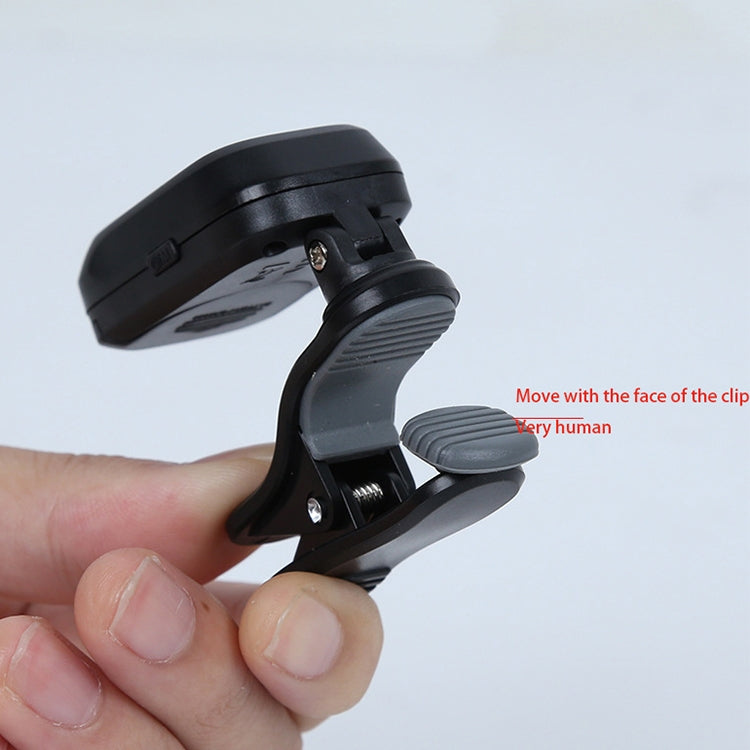 Little Angel WST-2058B Guitar Capo Electronic Tuner, Size:5×3.7×2.7cm(White) - Guitar Tuner Accessories by buy2fix | Online Shopping UK | buy2fix