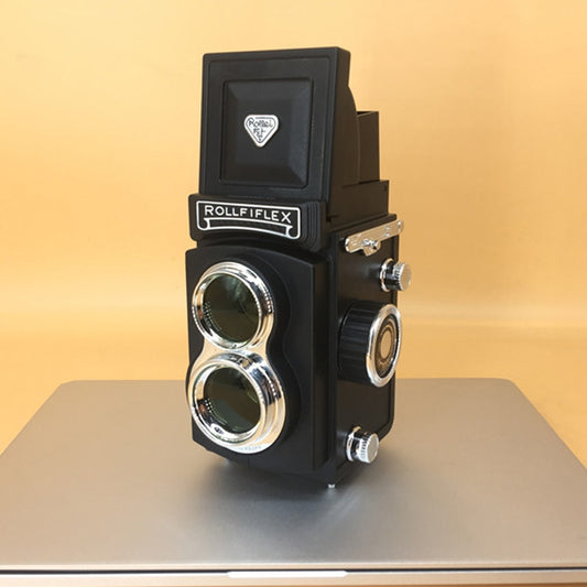 Double Reflex Camera Model Retro Camera Props Decorations Handheld Camera Model(Black (Original)) - Camera Model by buy2fix | Online Shopping UK | buy2fix