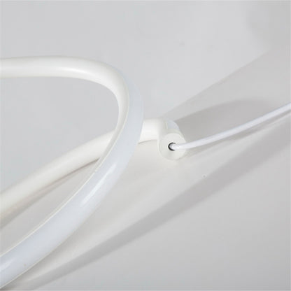 LED Spiral Table Lamp Home Living Room Bedroom Decoration Lighting Bedside Light, Specifications:UK Plug(White) by buy2fix