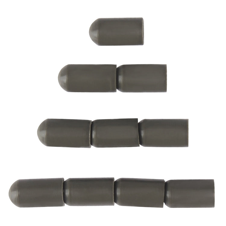 10PCS Gray Silicone Drum Stick Cover, Size:1.7×0.59×0.87cm - Percussion Accessories by buy2fix | Online Shopping UK | buy2fix