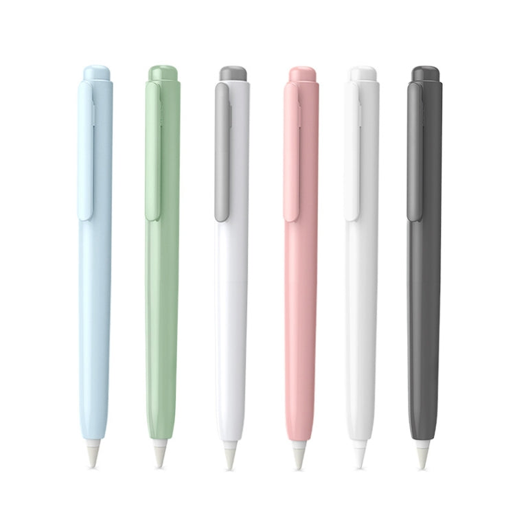 Automatic Retractable Stylus Pen Case For Apple Pencil 1(White) by buy2fix