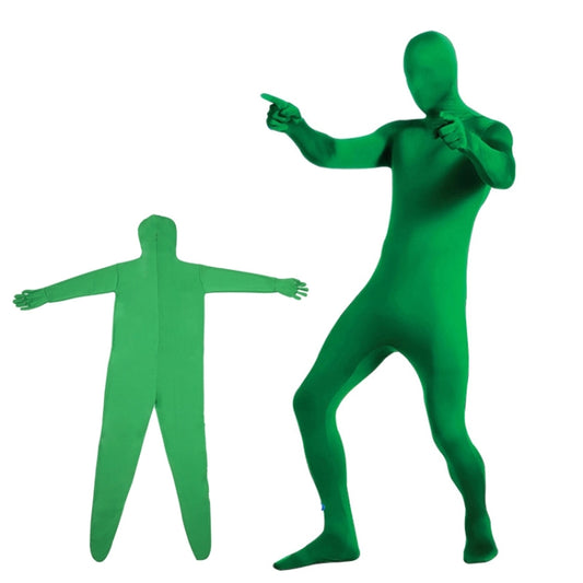 Photo Stretchy Body Green Screen Suit Video Chroma Key Tight Suit, Size: 170cm(Green One-piece) - Other by buy2fix | Online Shopping UK | buy2fix