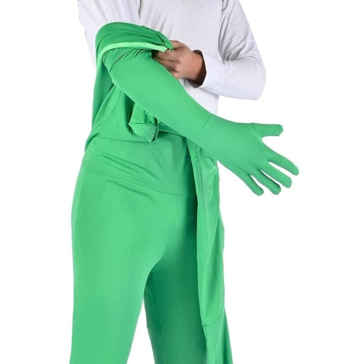 Photo Stretchy Body Green Screen Suit Video Chroma Key Tight Suit, Size: 180cm(Blue  One-piece) - Other by buy2fix | Online Shopping UK | buy2fix