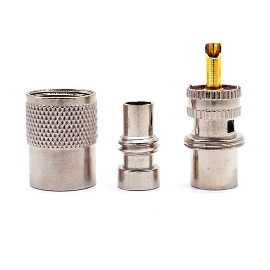 10pcs UHF Male PL259 Connector RG8 / RG58 Cable Lug Antenna Connector by buy2fix