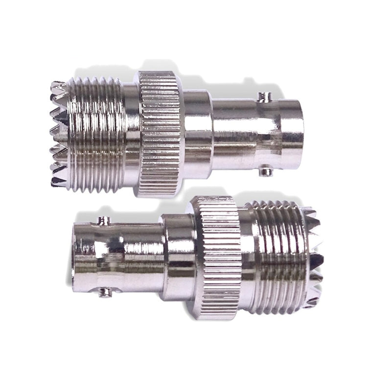 BNC Female Jack To UHF PL-259 Female Straight Type RF Coax Adapter Connector by buy2fix