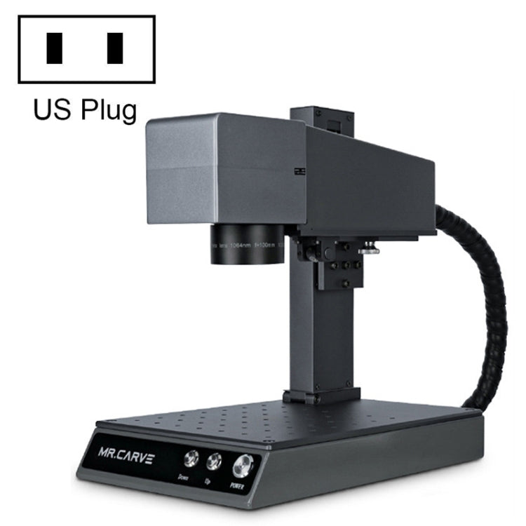DAJA M1 Pro 10W Metal Nameplate High Precision Characters Laser Carving Machine, Style:M1pro+Industrial Software(US Plug) by DAJA