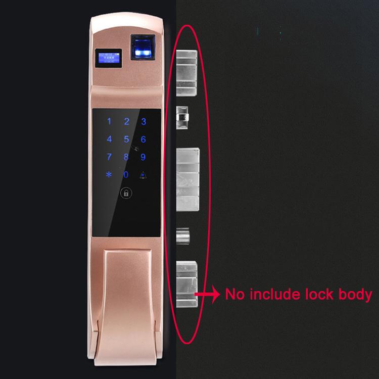 Fully Automatic Fingerprint Password Lock Intelligent Anti-theft Home Electronic Credit Card Automatic Unlock and Mute APP - Door Lock by buy2fix | Online Shopping UK | buy2fix