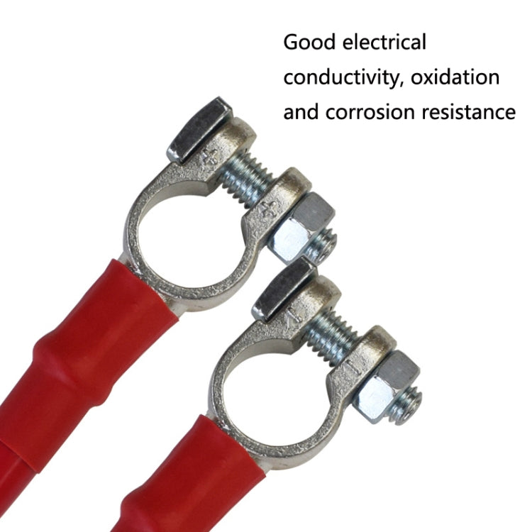 GSA-001 Car Ground Wire Battery Pile Head Extension Cord Battery Connection Line 60cm(Negative) by buy2fix